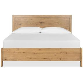 Davenport Rustic Caramel King Panel Bed