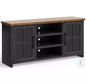 Essex Black And Whiskey 67" TV Stand