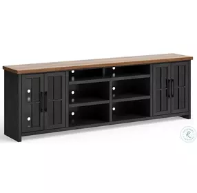 Essex Black And Whiskey 96" TV Stand