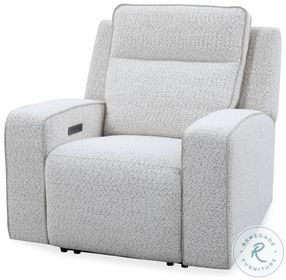 Lancaster Fluffy River Rock Zero Gravity Power Recliner