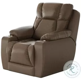 Challenger Passion Hickory Power Headrest Wall Hugger Big Mans Recliner