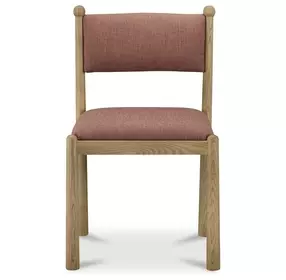 Villetta Deep Pink Upholstered Dining Chair Set of 2