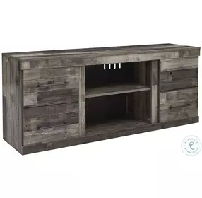 Derekson Rustic Multi Gray Small TV Stand