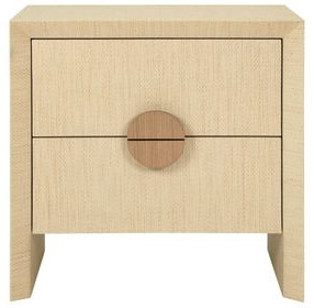 Ezra Natural Rectangular Side Table