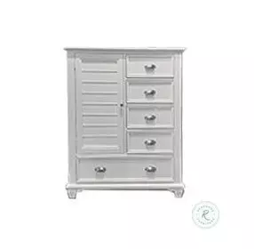 Jamestown White Door Chest