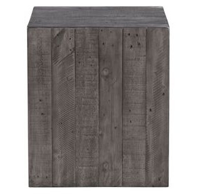 Colson Gray Square End Table