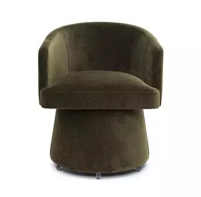 Kristen Olive Green Upholstered Desk Chair