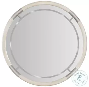 Modern Mood Light Brown Round Mirror