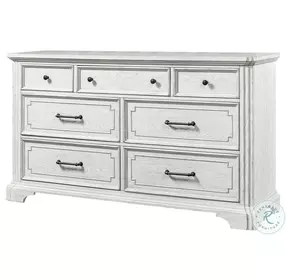 Clara White Mist Dresser