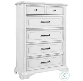 Clara White Mist Chest