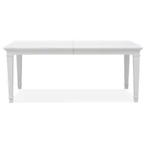 Harborwick White Dove 90" Extendable Rectangular Dining Table