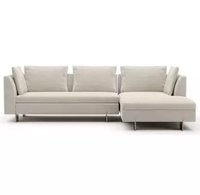 Altura Oatmeal 2 Piece Modular RAF Chaise Sectional