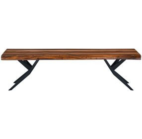 Rosewood Natural Sheesham 68" Dining Bench