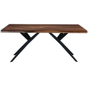 Rosewood Natural Sheesham 72" Rectangular Dining Table