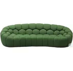 Fantasy Green 105" Sofa