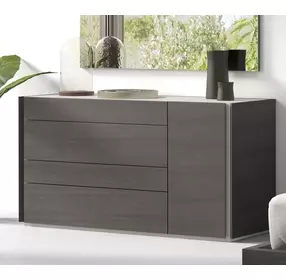 Faro Wenge and Grey Lacquer Dresser