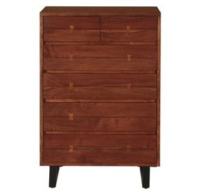 Glenwood Walnut 6 Tall Chest