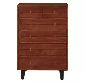 Glenwood Walnut 6 Tall Chest