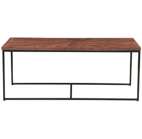 Astoria Brownstone and Gray Rectangular Nesting Coffee Table