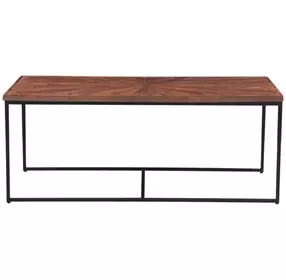 Astoria Brownstone and Gray Rectangular Nesting Coffee Table