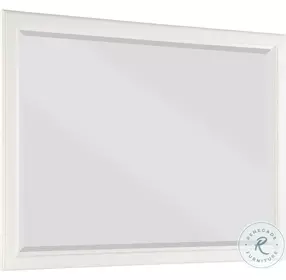 Cotterill Antique White Mirror