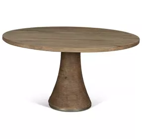 Provence Natural Brown 54" Round Dining Table
