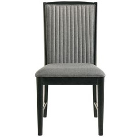 Skyline Gray Upholstered Dining Side Chair Set of 2