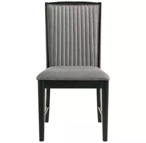 Skyline Gray Upholstered Dining Side Chair Set of 2