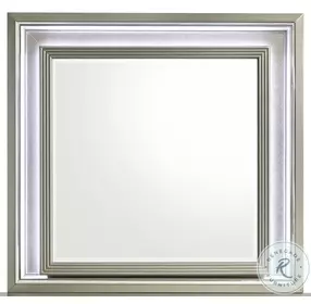 Lumina High Gloss Gray Mirror