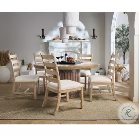 Vineyard Row Sonoma And Napa Round Dining Room Set