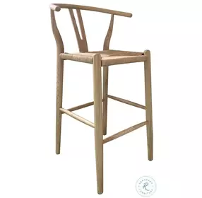 Ventana Natural Counter Height Stool
