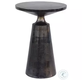 Sonja Charcoal Gray Accent Table
