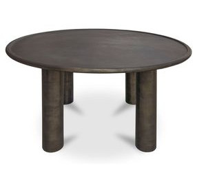 Deacon Deep Bronze Outdoor 60" Round Dining Table