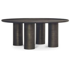 Deacon Deep Bronze Outdoor Round Coffee Table