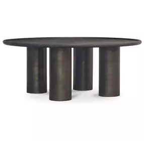 Deacon Deep Bronze Outdoor Round Coffee Table