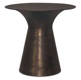 Bardo Deep Bronze Outdoor Round Accent Table