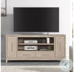 Brentwood Sandstone 80" TV Stand with Removeable Shelf