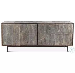 Palm Desert Grey Wash Reclaimed 80" Sideboard