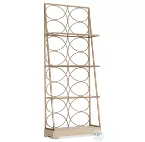Fusion Polished Limestone Flourish Etagere