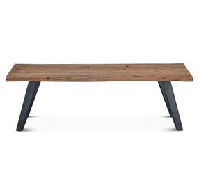 Knoxville Smoked Acacia 54" Dining Bench