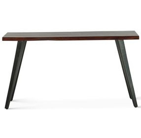 Knoxville Walnut Rectangular Console Table