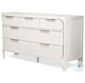 Harbor Point Reed Timeless Clean White 7 Drawer Dresser