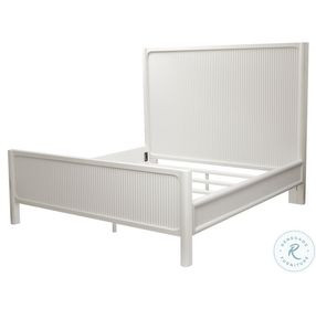 Harbor Point Reed White Queen Panel Bed