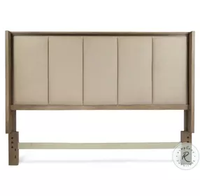 Vista Verde Muted Earth Tones and Clay King Upholstered Headboard