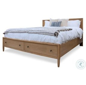 Maplewood Low Profile Platform Bed with Storage