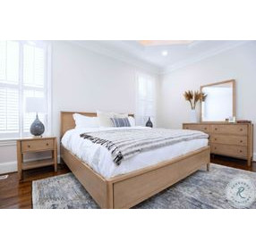 Maplewood Warm Maple Bedroom Set