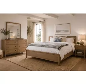 Maplewood Warm Maple Bedroom Set