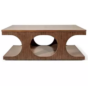 Manhattan Valley Vintage Chestnut Rectangular Coffee Table