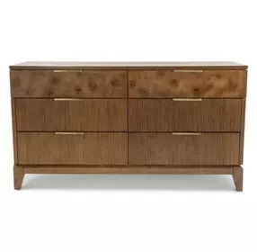 Manhattan Valley Vintage Chestnut 6 Drawer Dresser