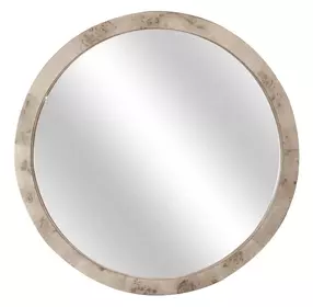 Manhattan Valley Dusty Rose Round Wall Mirror